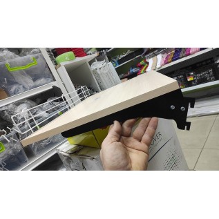 Полкотримач  регулюємий  30см.(чорний)